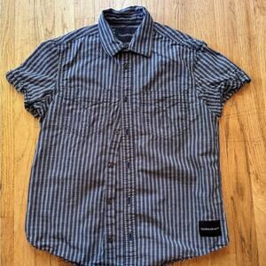 Men’s Calvin Klein Jeans Western Blue Casual Button Down Shirt, size S